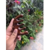 100% Natural Green wood Wide Tooth Comb