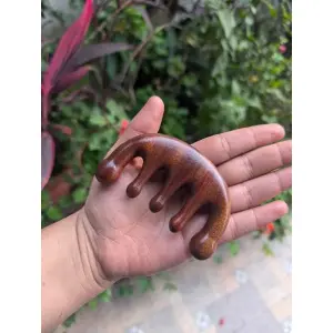 Handmade Wooden Scalp Massager