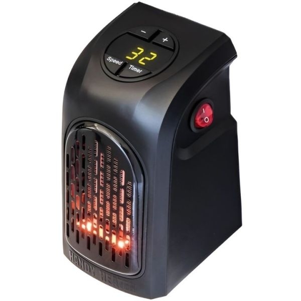 Handy Heater Plug-In Personal Heater with Compact Design, Digital Display - Image 4