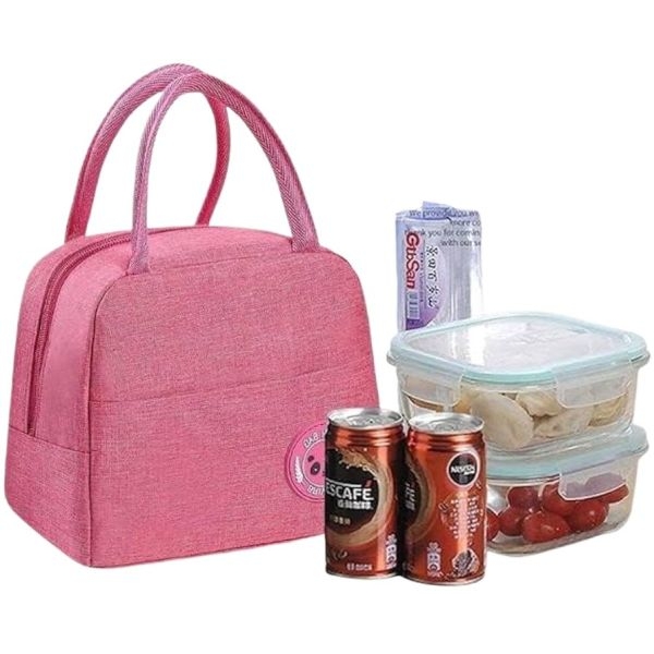 Handy Sized Bento Thermal Insulated Lunch Bag / Cover, Tiffin Bag with Outer Pouch Size 21*13cm*19cm - Image 3