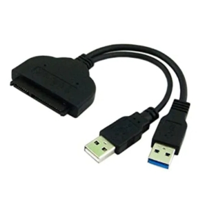 Hard Disk Driver Adapter Usb 3.0 to Sata 22P 2.5″ With Usb Cable