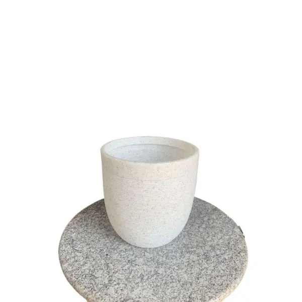 Harshdeep Plant Pot for Home Decor - Indoor Outdoor Living Room Balcony Garden Decorative 12 Inch Roto Moulded Planter, Light Weight and Durable - Image 3