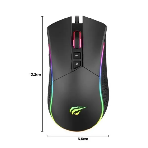 Havit Gamenote MS1001 Wired Gaming Mouse - Image 4