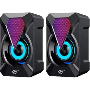 HAVIT USB 2.0 RGB SPEAKER SK210PRO RGB Gaming speaker Black