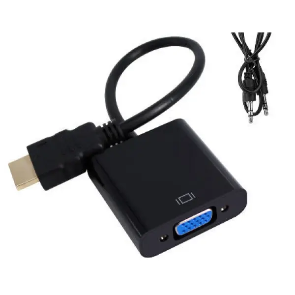 HDTV to VGA Converter Support Full HD 1080P HDTV to VGA Adapter Male to Female HDTV TO VGA Cable For PC Laptop HDTV to VGA - Image 2