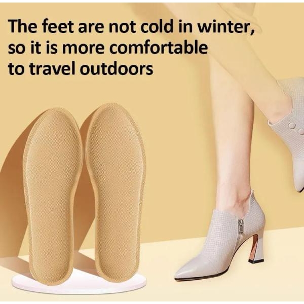 Heating Insoles Self-heating Heat Shoes Pad Breathable Warmers Instantly (40-41) - Image 3
