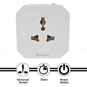 Heavy Duty 3500W Automatic Timer Socket –15 Minutes to 16 Hours Power Cut-Off for Water Motors