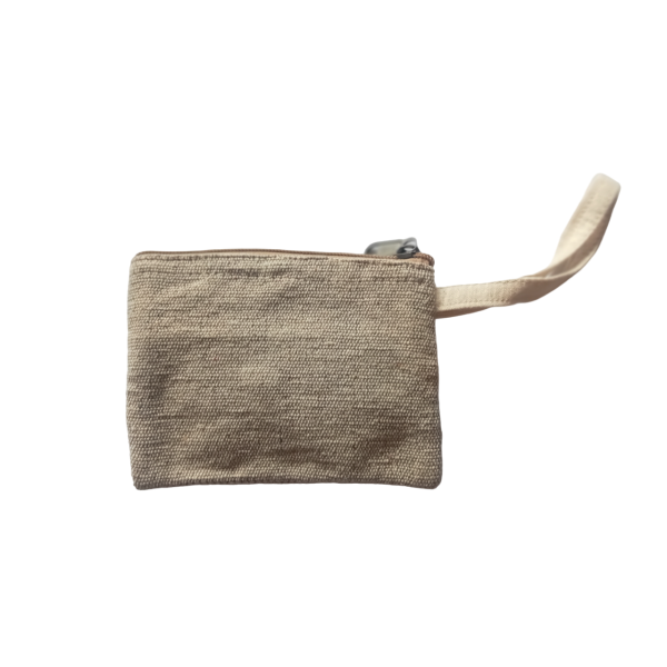 Hemp & Cotton Mix Coins Pouch/Small Purse For Women - Image 3
