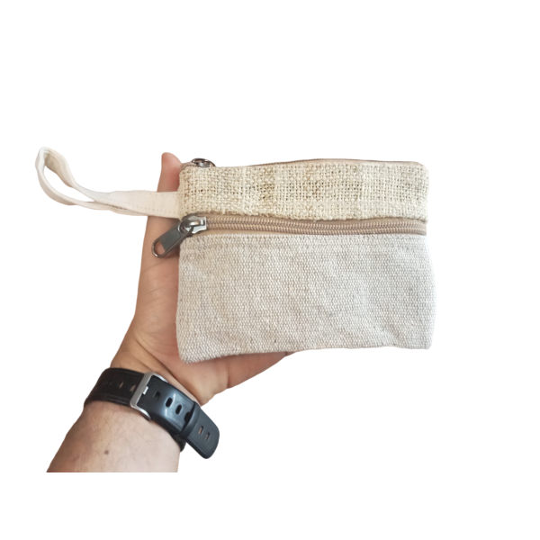 Hemp & Cotton Mix Coins Pouch/Small Purse For Women - Image 4