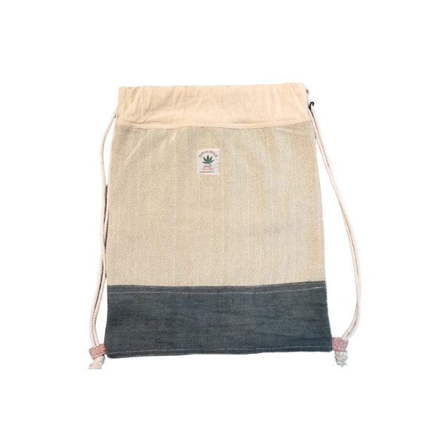 Hemp & Cotton Mix Simple Gym-Sports Bag For Unisex - Image 2