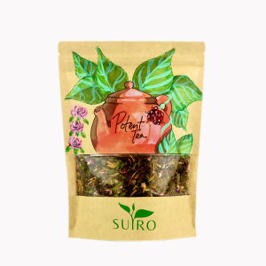 Herbal Blend Potent Tea For Healthier Skin, Weight Loss, Heart Health, Increase Immunity, Reduces Inflammation, And Detoxification - 65GMS Kraft Pack - Suiro Teas