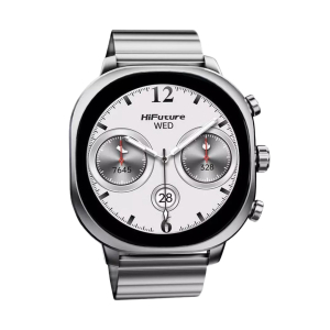 HiFuture AIX 1.43 AMOLED Stainless Steel 10 Days Battery Smartwatch