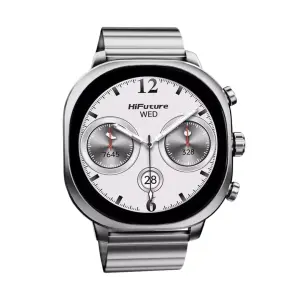 HiFuture AIX 1.43 AMOLED Stainless Steel 10 Days Battery Smartwatch