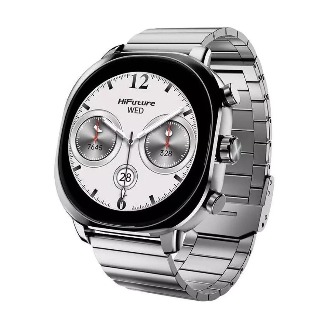 HiFuture AIX 1.43 AMOLED Stainless Steel 10 Days Battery Smartwatch - Image 5