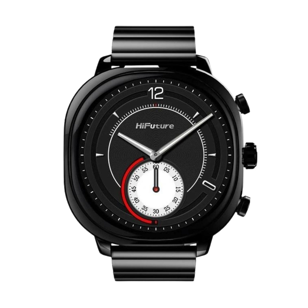 HiFuture AIX 1.43 AMOLED Stainless Steel 10 Days Battery Smartwatch - Image 2