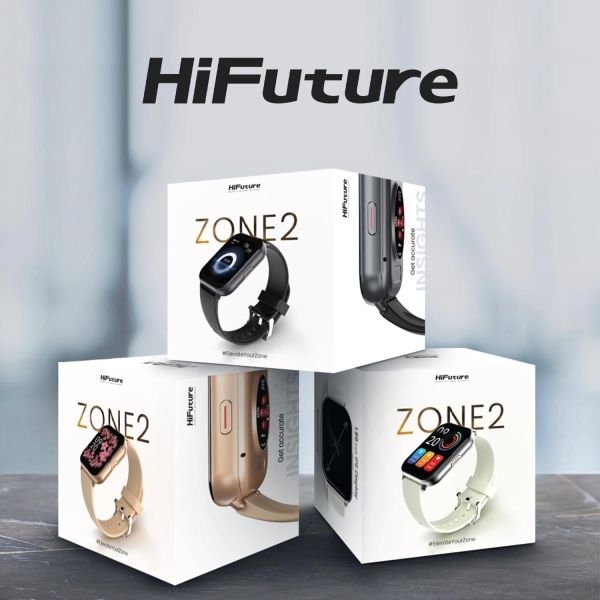 HiFuture ZONE2 1.96" IPS Display BT Calling Smartwatch , Sleep & Health Fitness Tracking , Long Battery Life , IP68 Waterproof - Image 5