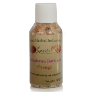 Himalayan Bath Salt Orange - 125Gm