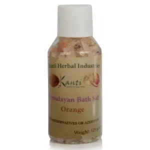 Himalayan Bath Salt Orange - 125Gm