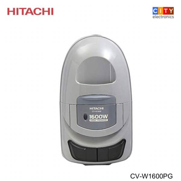 HITACHI CV-W1600PG 1600 Watts Bagless Canister Vacuum Cleaner Grey - Image 2