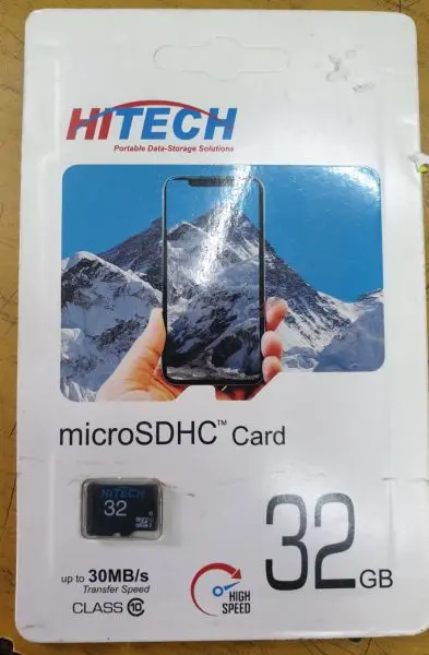 HITECH Memory Card 32 Gb Micro SDHC By Mitrata - Image 2