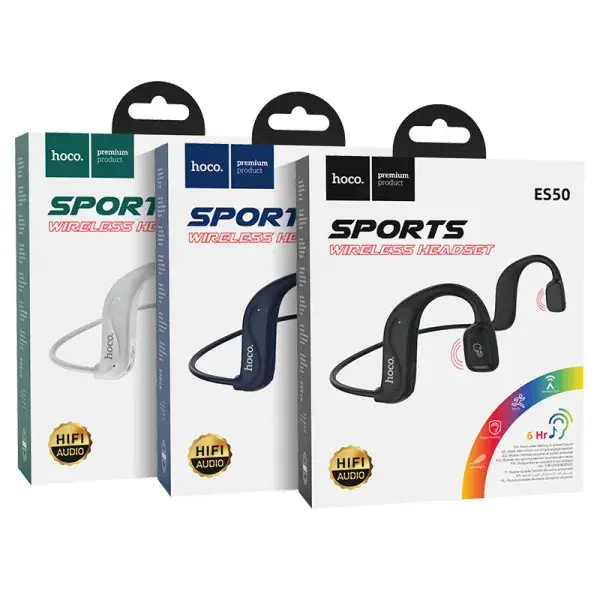 HOCO ES50 Rima, Air Conduction Wireless Headset - Image 2