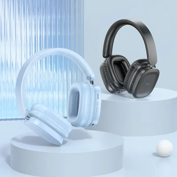 HOCO W51 Wireless Bluetooth Headphones With Mic Noise Cancelling TWS Headsets - Image 3