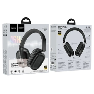 HOCO W51 Wireless Bluetooth Headphones With Mic Noise Cancelling TWS Headsets