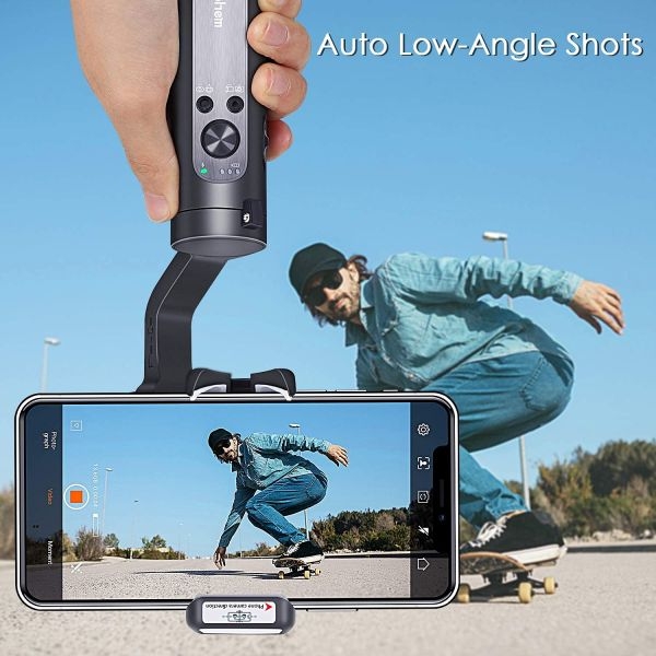 Hohem iSteady X - 3-Axis 259g Lightweight Smartphone Gimbal Foldable Handheld Pocket Stabilizer Youtuber Vlogger Live Video - Image 2