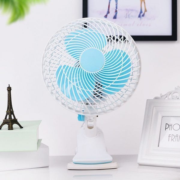 Home Mini Clip Electric Table Fan -180 mm - Image 2
