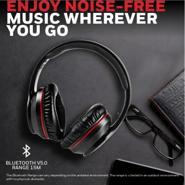 Honeywell Trueno U10 BT V5.0 Wireless On Ear Headphone with mic, ANC, Upto 20H Playtime, 40mm Drivers, Padded Ear Cushions, Integrated Controls, Deep Bass, IPX4, 3.5mm, Voice Assistant Enabled - Image 7