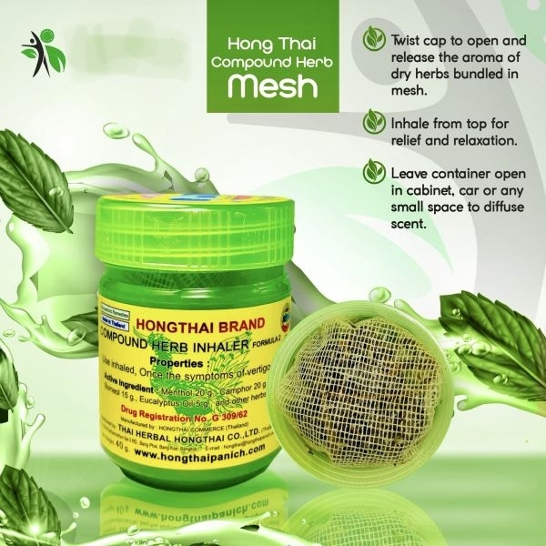 Traditional Thai Herbal Inhaler