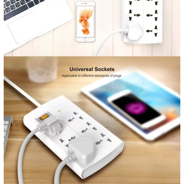 Huntkey Surge Protection 6 Sockets (SZM-604-2) - Image 2