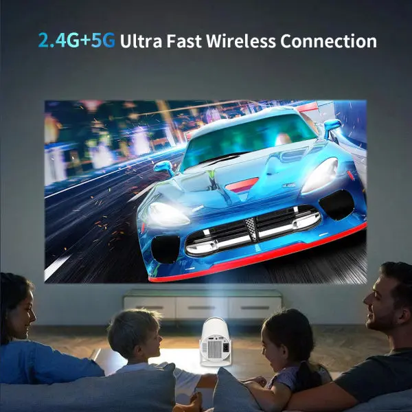 Hy 300 Game Projector 2 in 1 Professional Chip 3D Games 2.4G Wireless 4K Videos and Home Cinemas - Image 5