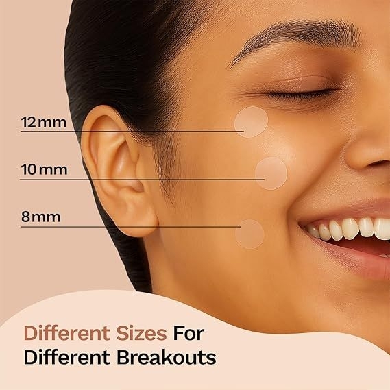 Hydrocolloid Acne Relief Patches Reduces Acne, Spots and Blemishes 60 Patches - Image 4