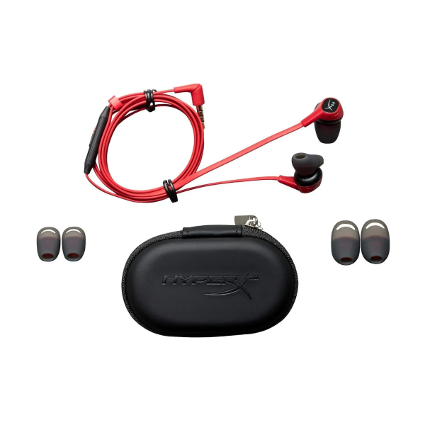 HyperX Cloud Earbuds II Gaming Earphone 3.5mm Plug Built-in Microphone Multi-Function Button PC Mobile - Image 4