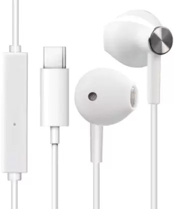 iball Musi Comfort Type C Earphone with Mic Wired Headset