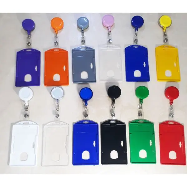 ID Card Holder With Belt Clip A Set Of 5 Pcs By Mitrata - Image 4