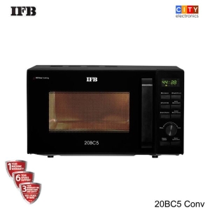 IFB 20BC5 Conv - 20 Litres Convection Microwave Oil Free Cooking | Auto Cook Menus | Yoghurt