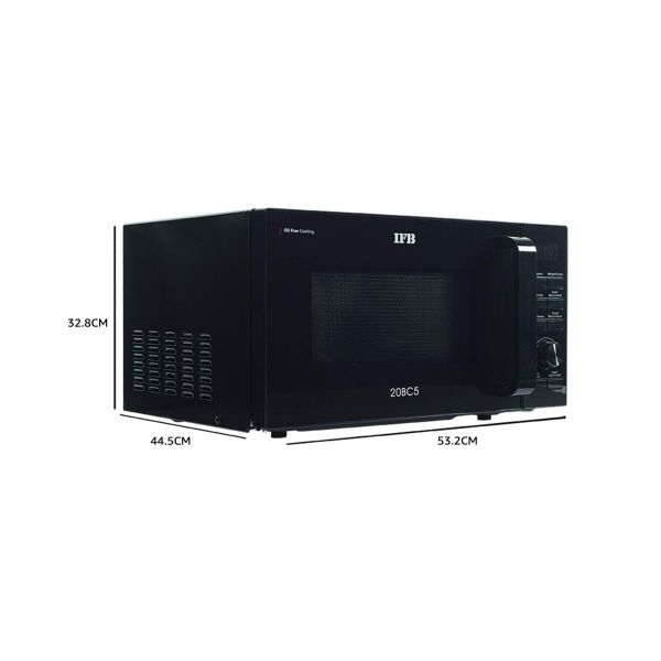IFB 20BC5 Conv - 20 Litres Convection Microwave Oil Free Cooking | Auto Cook Menus | Yoghurt - Image 5