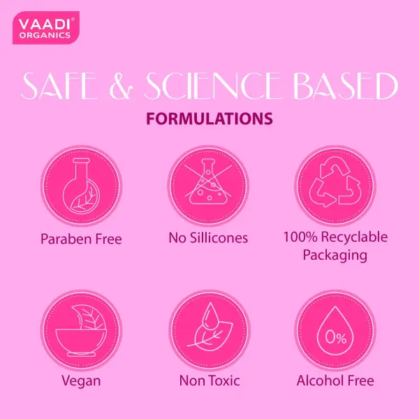 VAADI Rose Water 100% Natural & Pure (250 ml) (Pack of 2) - Image 3