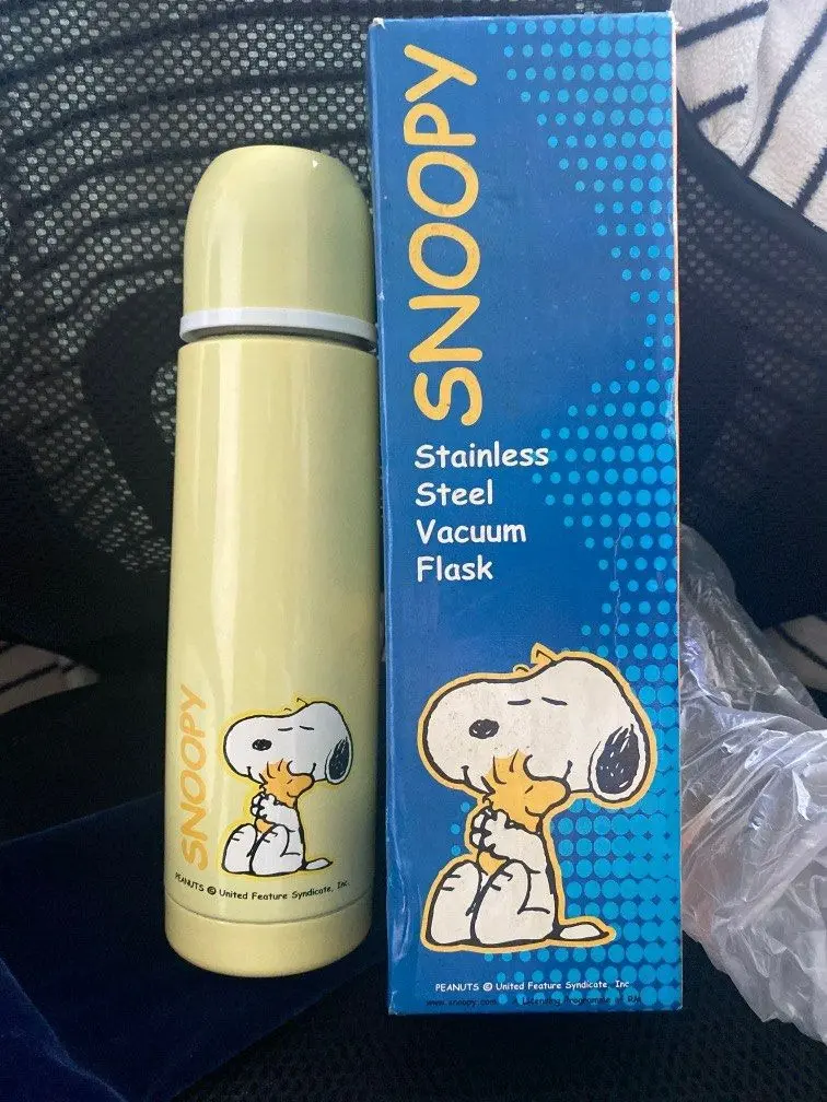 SNOOPY Stainless Steel Vacuum Bottle (500ml)