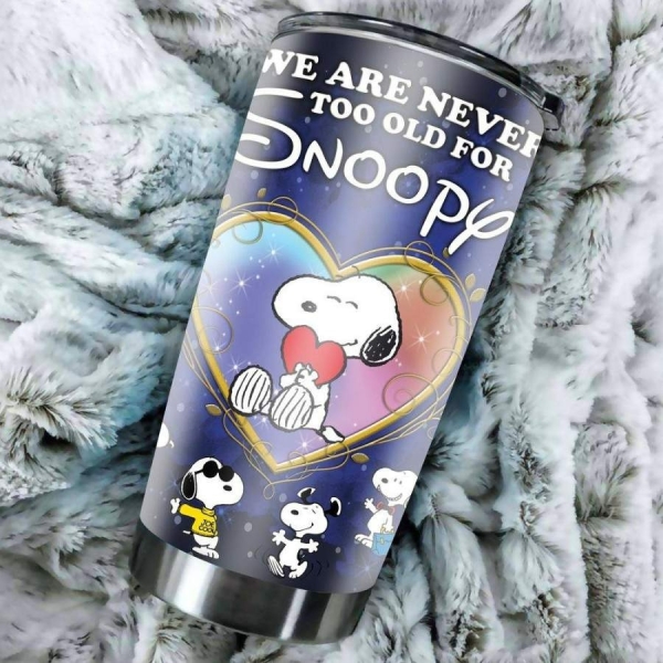 Snoopy Sipper Stainless Steel Vacuum Tumbler (600ml) - Image 2
