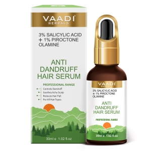 VAADI 3% Salicylic Acid + 1% Piroctone Olamine Anti Dandruff Hair Serum (30 ml)