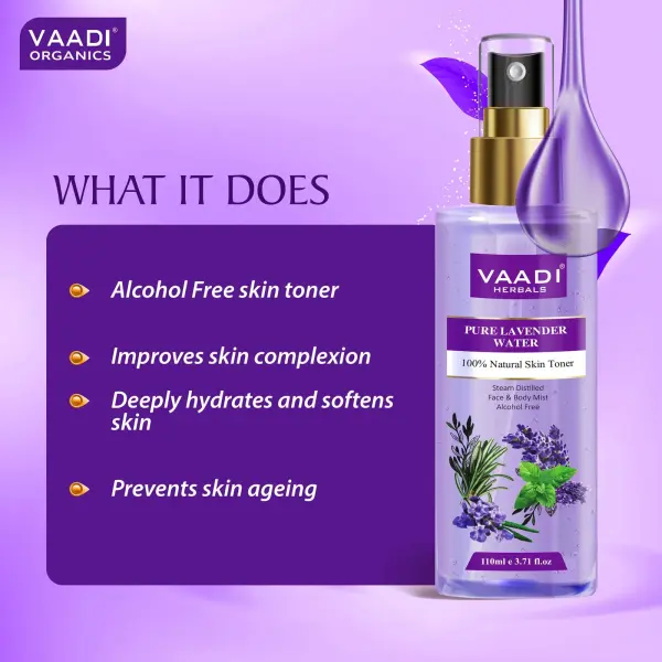 VAADI Rose Water 100% Natural & Pure (250 ml) (Pack of 2) - Image 5