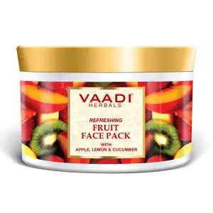 VAADI Refreshing Fruit Face Pack With Apple Lemon & Cucumber (600 gm)