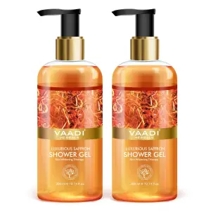 VAADI Luxurious Saffron Shower Gel (Pack of 2)