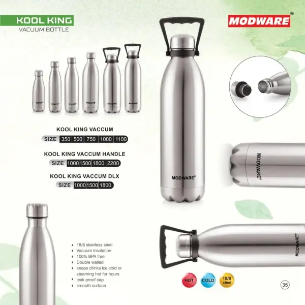 Stainless Steel Vacuum Bottle (750ml) - Image 3