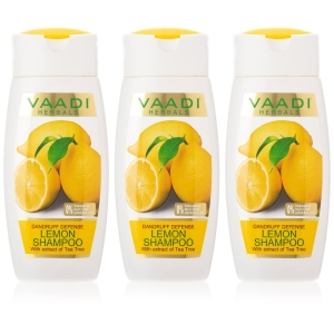 VAADI Dandruff Defense Lemon Shampoo With Extract of Tea Tree [350 ml]