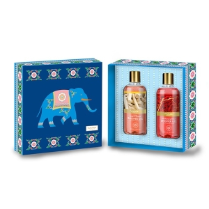 VAADI Very Berry Shower Gels Gift Box -Blushing Strawberry 300 ml & Midnight Blueberry 300 ml ( 300 ml each )
