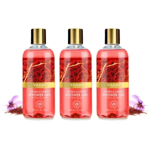 VAADI Luxurious Saffron Shower Gel (Pack of 3)